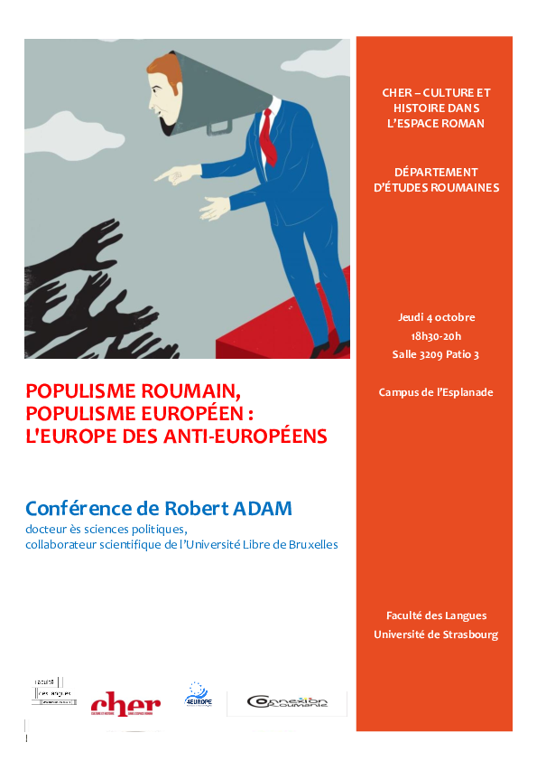 Affiche populisme roumain