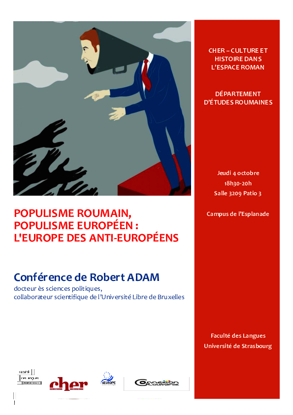 Affiche populisme roumain